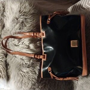 Dooney & Bourke patent leather handbag.